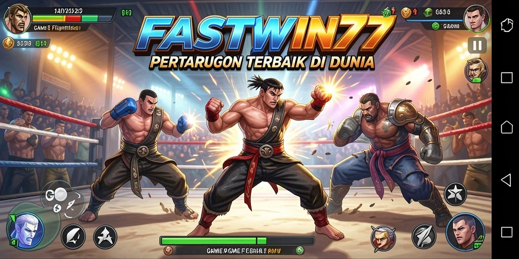 Gameplay seru dan pertarungan mendebarkan di FASTWIN77.