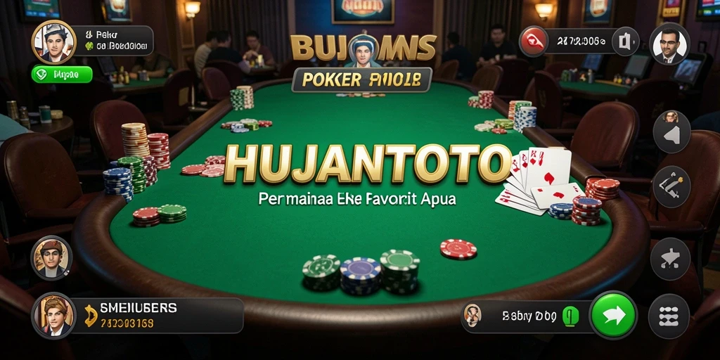 Tampilan gameplay seru dalam HUJANTOTO yang memikat.
