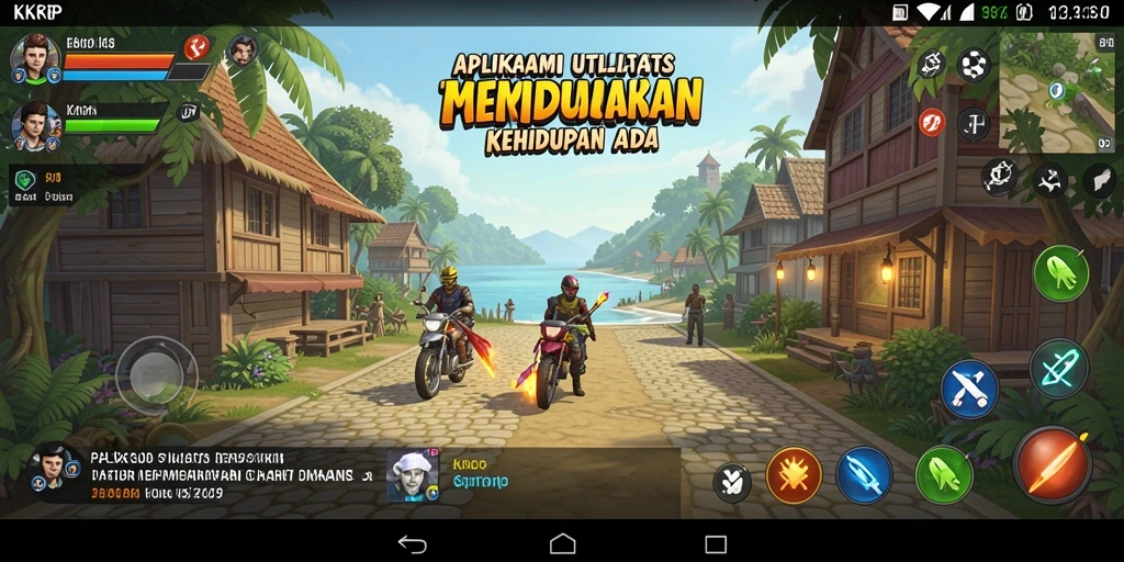 Tampilan antarmuka aplikasi KKRP yang user-friendly dan intuitif.