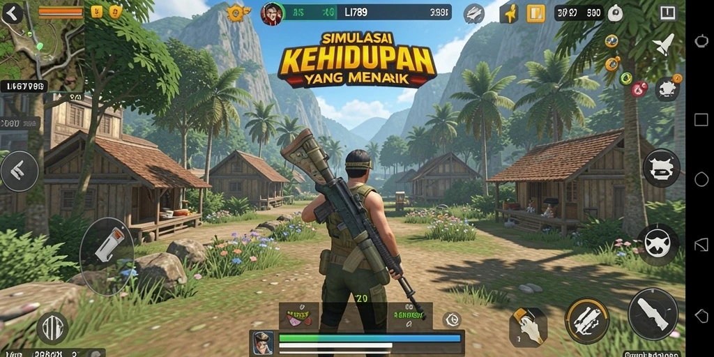 Tangkapan layar LI789 menampilkan momen gameplay simulasi yang seru.