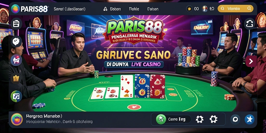 Gameplay menarik dari PARIS88 di Live Casino yang penuh keseruan.