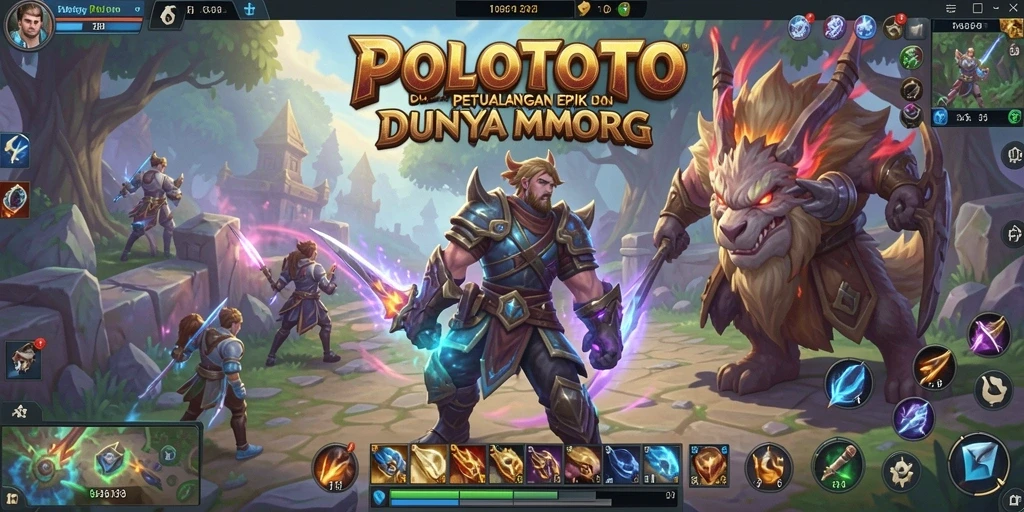 Gameplay seru dan kolaboratif dalam dunia fantasi POLOTOTO.