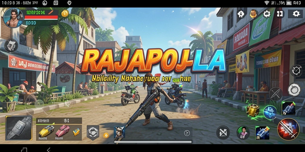 Tampilan antarmuka RAJAPOLA yang user-friendly dan menarik.