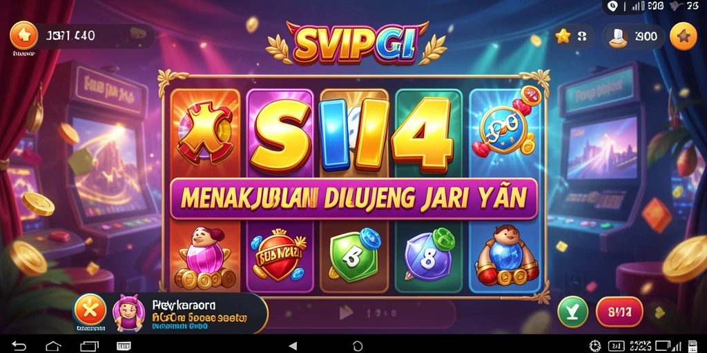 Screenshot SVIP4 menampilkan tampilan gameplay Slot yang menarik.