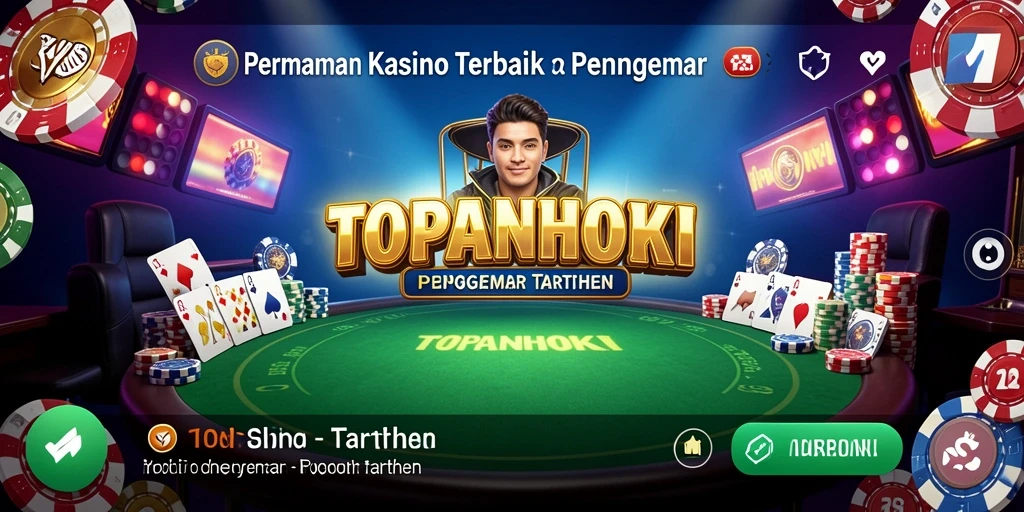 Gameplay seru TOPANHOKI dengan banyak pilihan kasino.